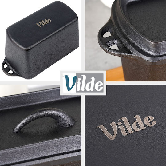 Vilde Форма за сладкарство за хляб от чугун 27x12x12см
