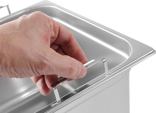 Gn 1/1 Container Retractable Handles Steel 14 L 530x325x100 Mm