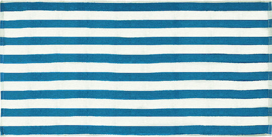 San Lorentzo Cotton Blue Beach Towel 75x150cm