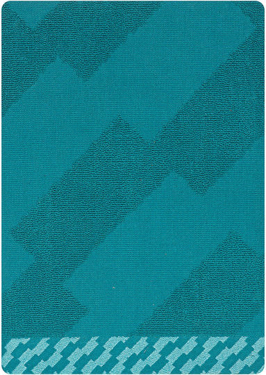 Beauty Home Art 2303 Cotton Petrol Blue Beach Towel 80x180cm