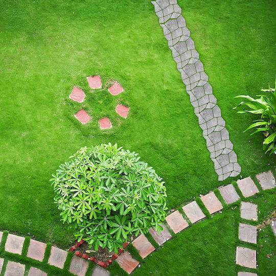 Relaxdays Mold for Garden Flooring Made of Plastic 35x35cm