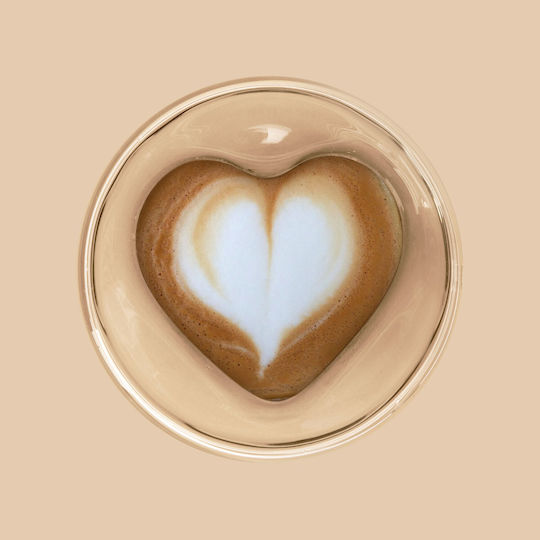 Alista Home Ceașcă De Cafea Din Sticlă Transparentă 180ml