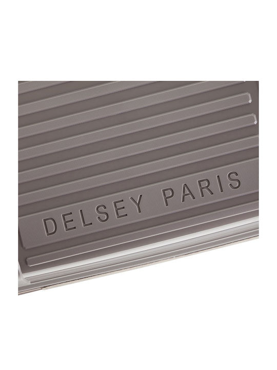 Delsey Lutece Medium Hard Suitcase Beige Height 69cm