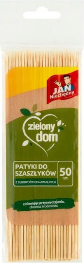 Jan Niezbędny Bețe Ecologice Pentru Frigărui 50 Bucăți