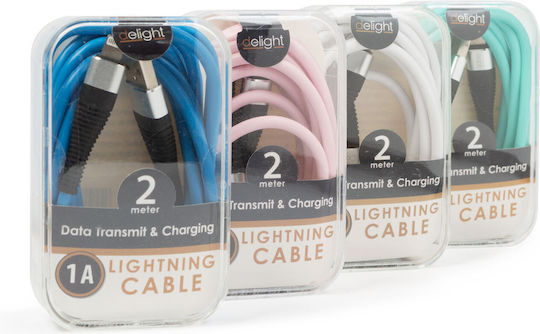 Alista Home Cablu USB-A La Lightning Albastru 2m GLB_55438A