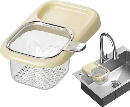 Alista Home Suport Pentru Burete Din Plastic Bej 22x13x8.5cm