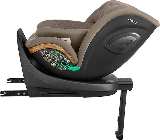 Kikka Boo I-Twist Καθισματάκι Αυτοκινήτου i-Size με Isofix Sand