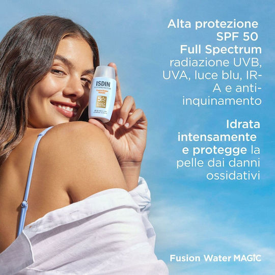 Isdin Fotoprotector FusionWater Magic Αντηλιακό Προσώπου SPF50 50ml