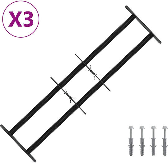 vidaXL vidaXL Geländer für Terrassen 3 Stück