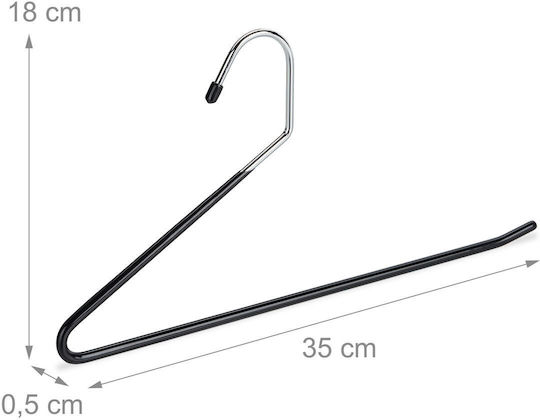 Anti-slip Kleiderbügel Für Hosen Metallisch Silber 10021075_683 20Stücke