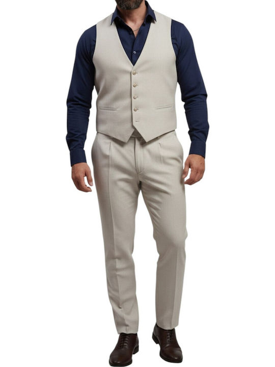 Herrenanzugsjacken  Beige Weste