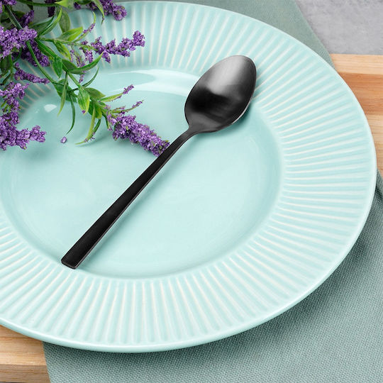 Excellent Houseware Rostfreier Stahl Kaffee/Tee Schwarz 4 Stück