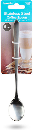 Alista Home Set Coffee Tea Spoons Stainless Brown 18.6cm 6 Pieces