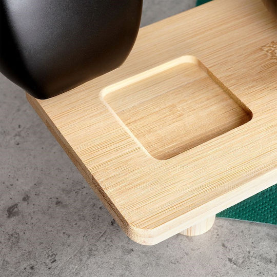 Excellent Houseware Keramik Dessert Turm Ständer & Tabletts 7 Positionen mit Basis Schwarze 7 Stücke Excellent Houseware Keramik Dessert Turm Ständer & Tabletts 7 Positionen mit Basis Schwarze 7 Stücke