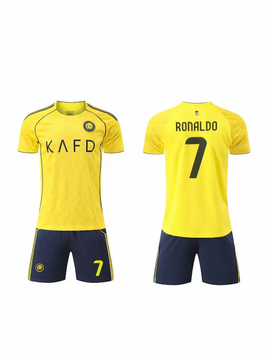 King Ανδρικό Σετ Ποδοσφαίρου Ronaldo 2026 Alnassr Home