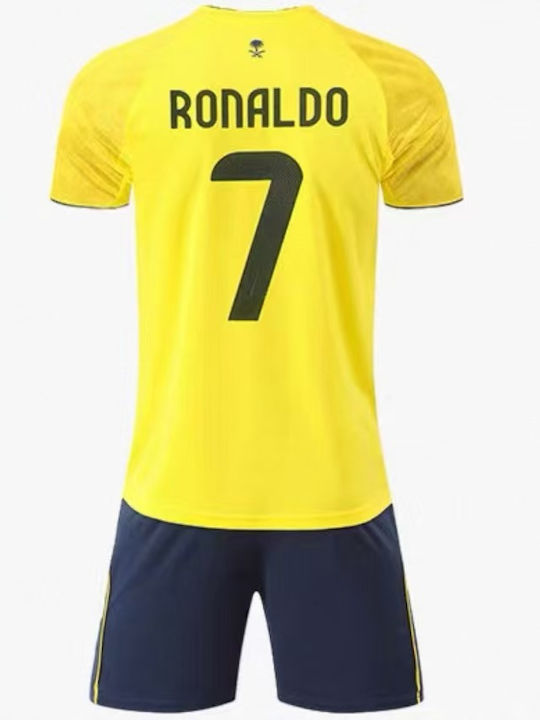 King Мъжки Комплект Футбол Ronaldo 2026 Alnassr Home