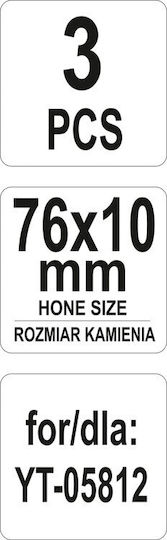 Replacement Stones 3" Honing Tool Yt-05817 Yato
