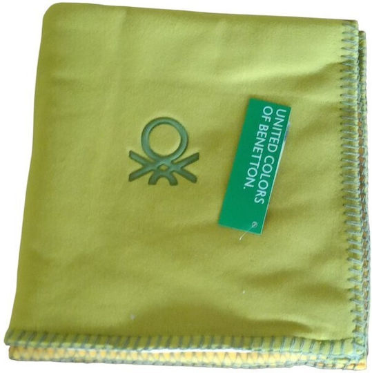 Benetton Dekorativer Kissenbezug Vlies Ραφ 47x47cm