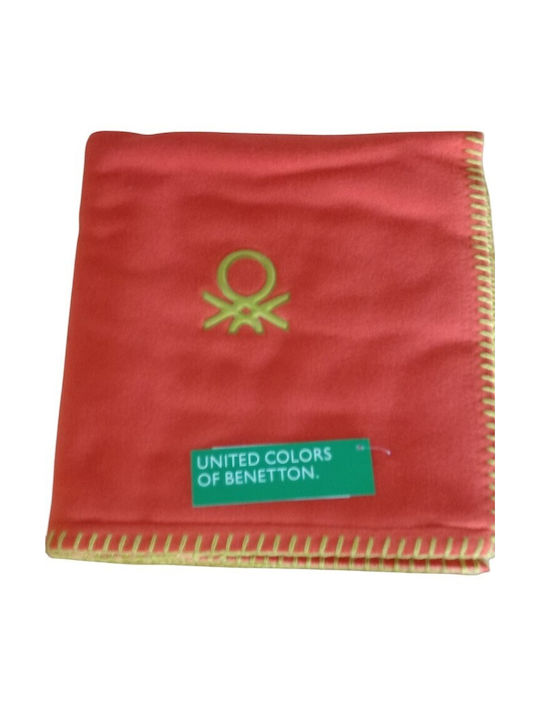 Benetton Διακοσμητική Μαξιλαροθήκη Fleece Ραφ 47x47εκ.