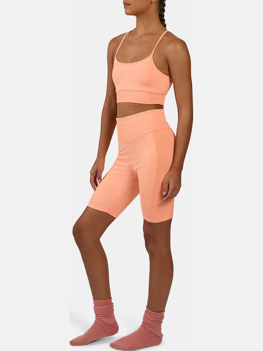 Lux Γυναικείο Ποδηλατικό Κολάν Jelly Peach