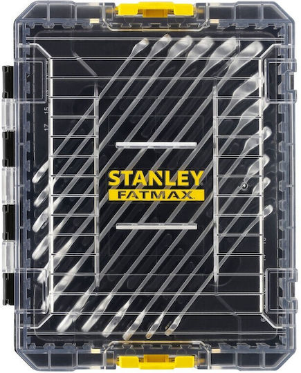 Stanley Σετ Γερμανοπολύγωνα Καστάνιας με Mέγεθος από 6mm έως 17mm 12τμχ