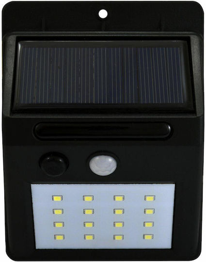 Volteno Wall Mounted Solar Light with Cold White Light 9.5cmx12.5cmx5cmcm