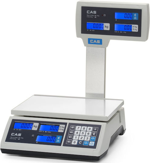 CAS Cântar Electronic Comercial Cu Capacitate De Cântărire 15kg