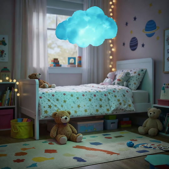 Alista Home Διακοσμητικό Φωτιστικό LED RGB 25x20x15εκ.