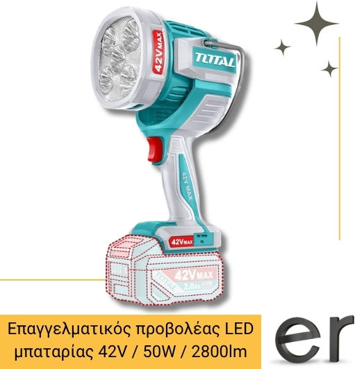 Total Προβολέας Εργασίας LED