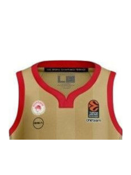 100 Jahre Jubiläum Olympiacos B.c Kinder Dritte Trikot