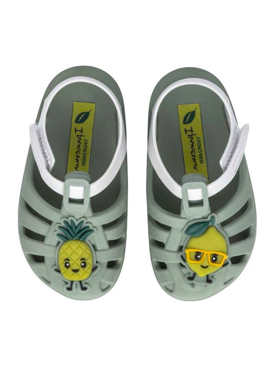 Summer Children's Beach Shoes Green