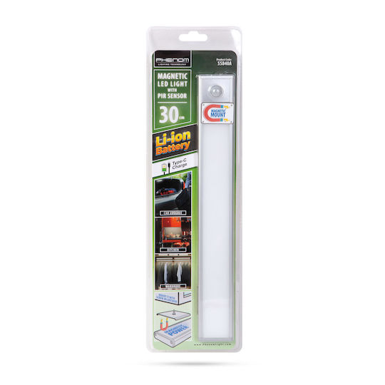 Alista Home LED Iluminare Liniară Comercială Perete 1.4W Alb Natural L30xA4cm