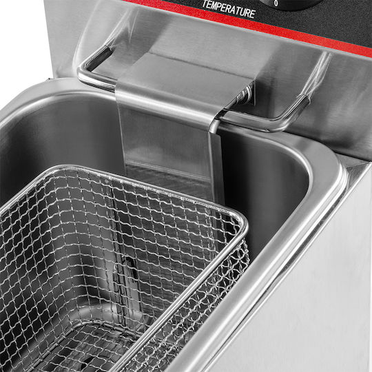 Mega-M Friteuză Electrică 2kW Capacitate 4l 13.5x21x12cm