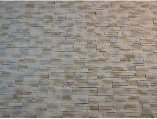 Wall Cladding Cement Fresco 35x11cm Light Brown
