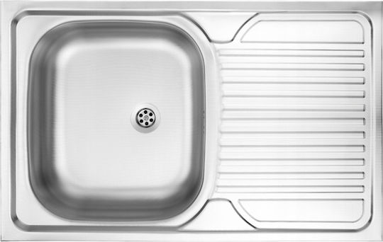 Deante Drop-In Inox М80xШ50см Сива Deante Drop-In Inox М80xШ50см Сива