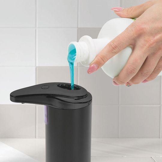 Alista Home Dispenser Metalic Automat Negru 220ml