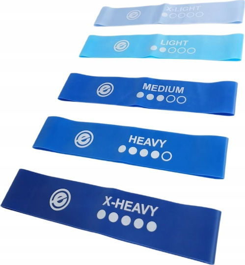 Enero Loop Bands Σετ 5τμχ Μπλε