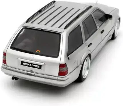 Model Mașină Mercedes-Benz AMG 70te Argintiu Strălucitor 1996 Scara 1:18 Otto Models Ot1224
