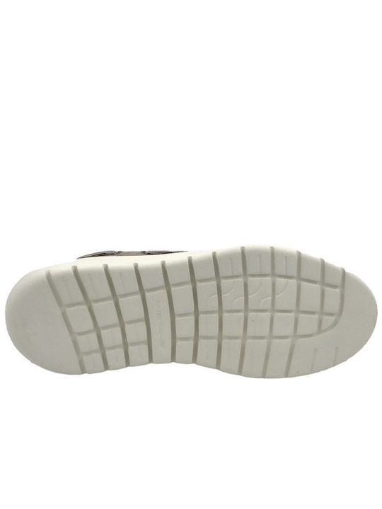 Δερμάτινα Ανδρικά Loafers σε Μπεζ Χρώμα
