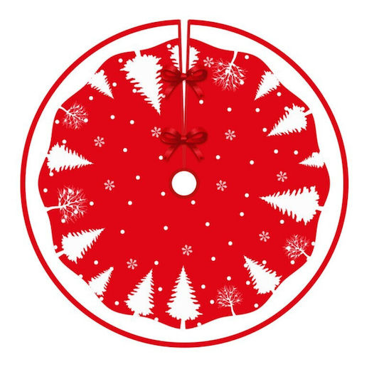 Stoff Weihnachtsbaumständer Matte Φ90cm
