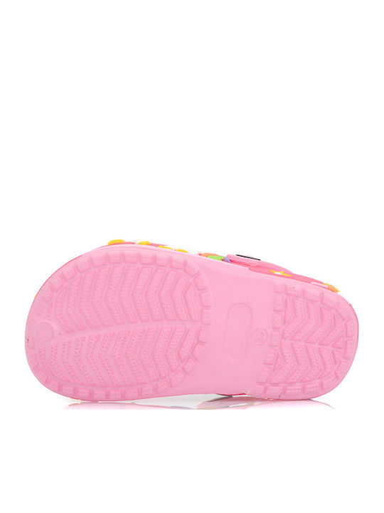 Kids Beach Clogs Fuchsia