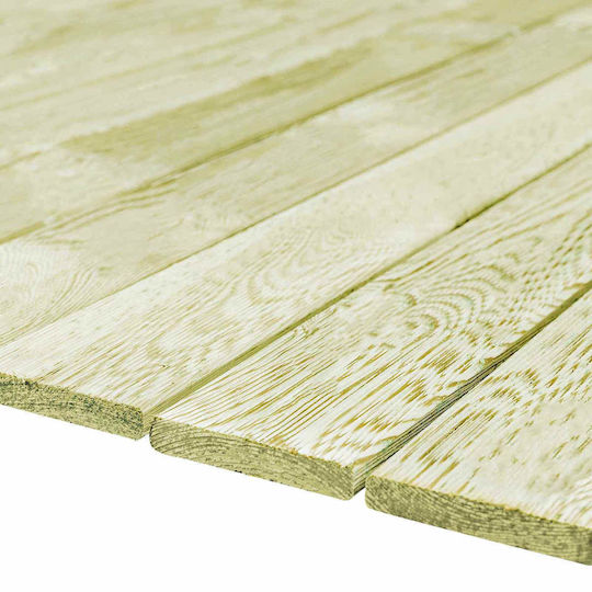 vidaXL Дъска За Градински Настилки От Дървo 100x12см 12 Бройки