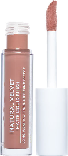 Seventeen Natural Velvet Matte Υγρό Κραγιόν Velvet 01 Cool Nude 5ml