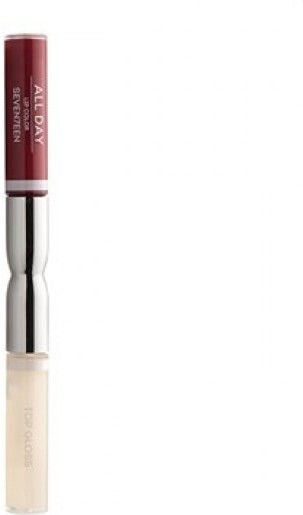 Seventeen All Day Lip Color & Top Gloss Υγρό Κραγιόν Metallic 61 Urban Twist 10ml