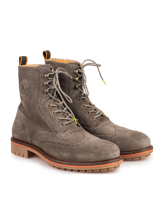 Scotch & Soda Green Men's Boots