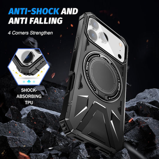 Enkay Back Cover Plastic Negru (iPhone 17 Pro Max)