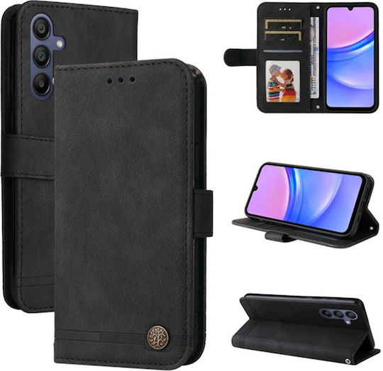 Enkay Book Μαύρο (Galaxy A26Oppo A17)