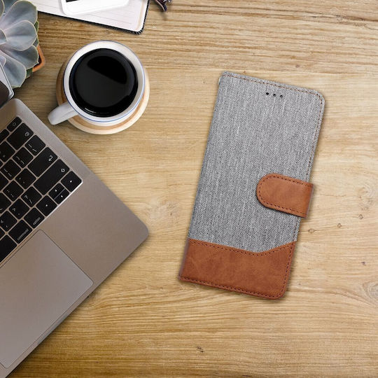 Tel1 Xiaomi Redmi Note 14 5g Jeans Husa Carte Gri