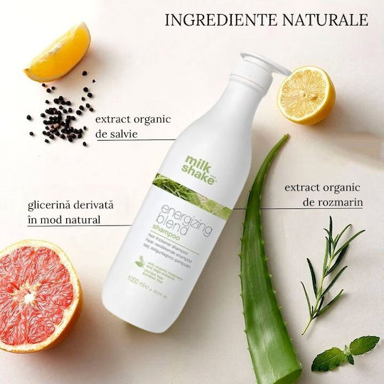 Milk Shake Energizing Blend Σαμπουάν Αναδόμησης/Θρέψης για Όλους τους Τύπους Μαλλιών 1000ml