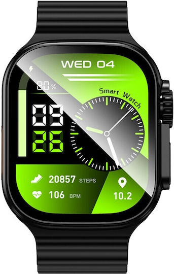 Borofone BD14 Ultra Smartwatch with Heart Rate Monitor (Titanium Gold)